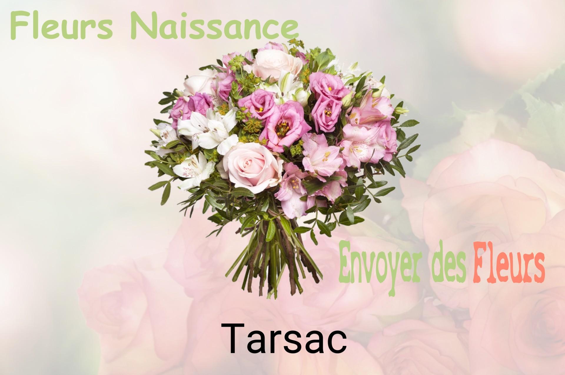 Bouquet de fleurs de naissance livré à Tarsac