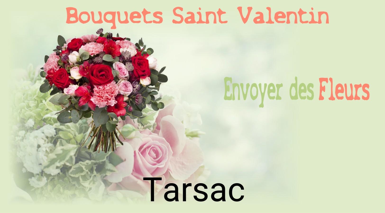 Roses de Saint-Valentin livrées à Tarsac